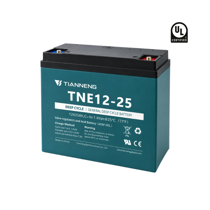 SLA - Sealed Lead Acid - 12V 25Ah Battery