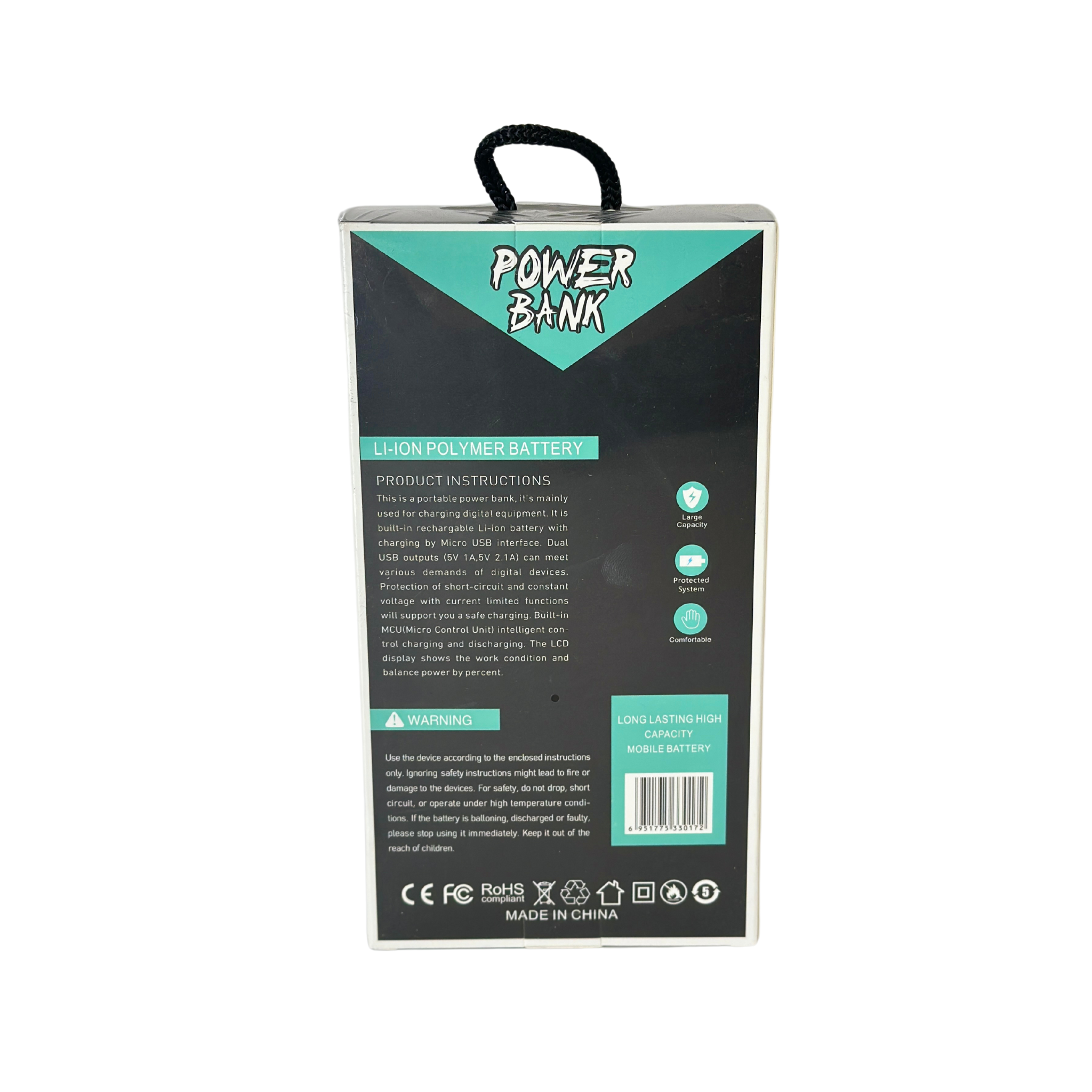 Flashlight 20000Ah powerbank