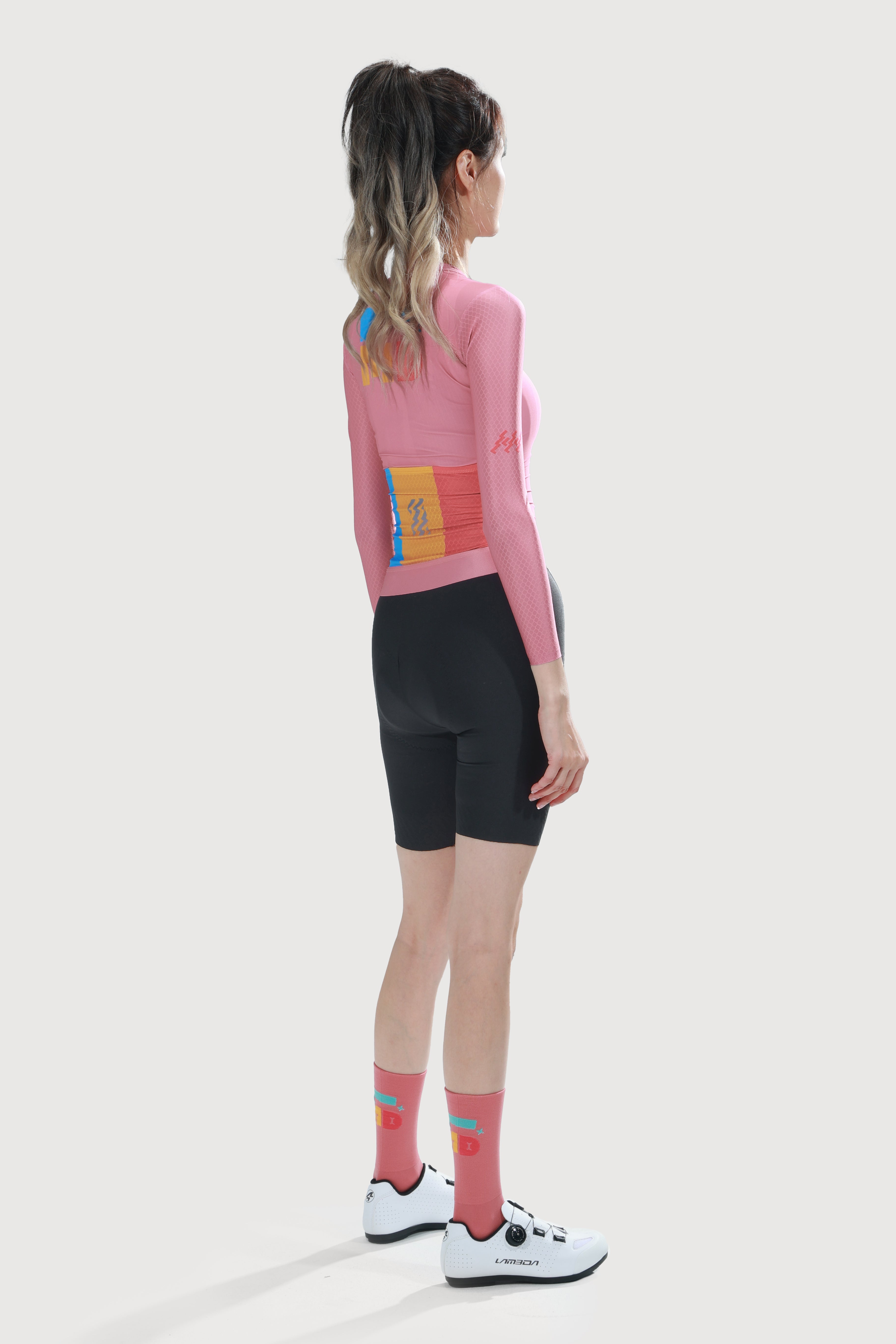 Sparkle, Women's Long-Sleeve Cycling Jersey
