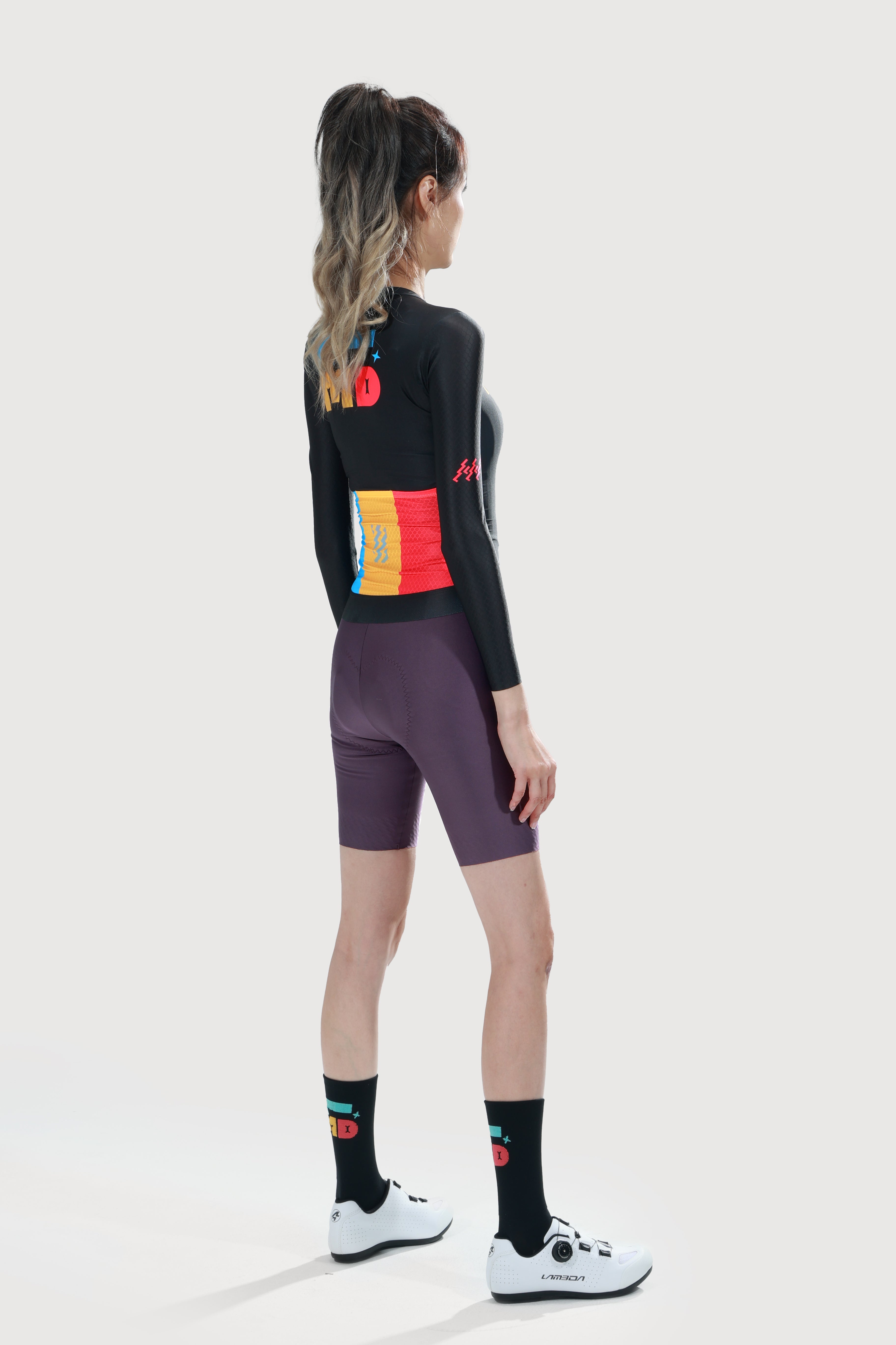 Sparkle, Women's Long-Sleeve Cycling Jersey