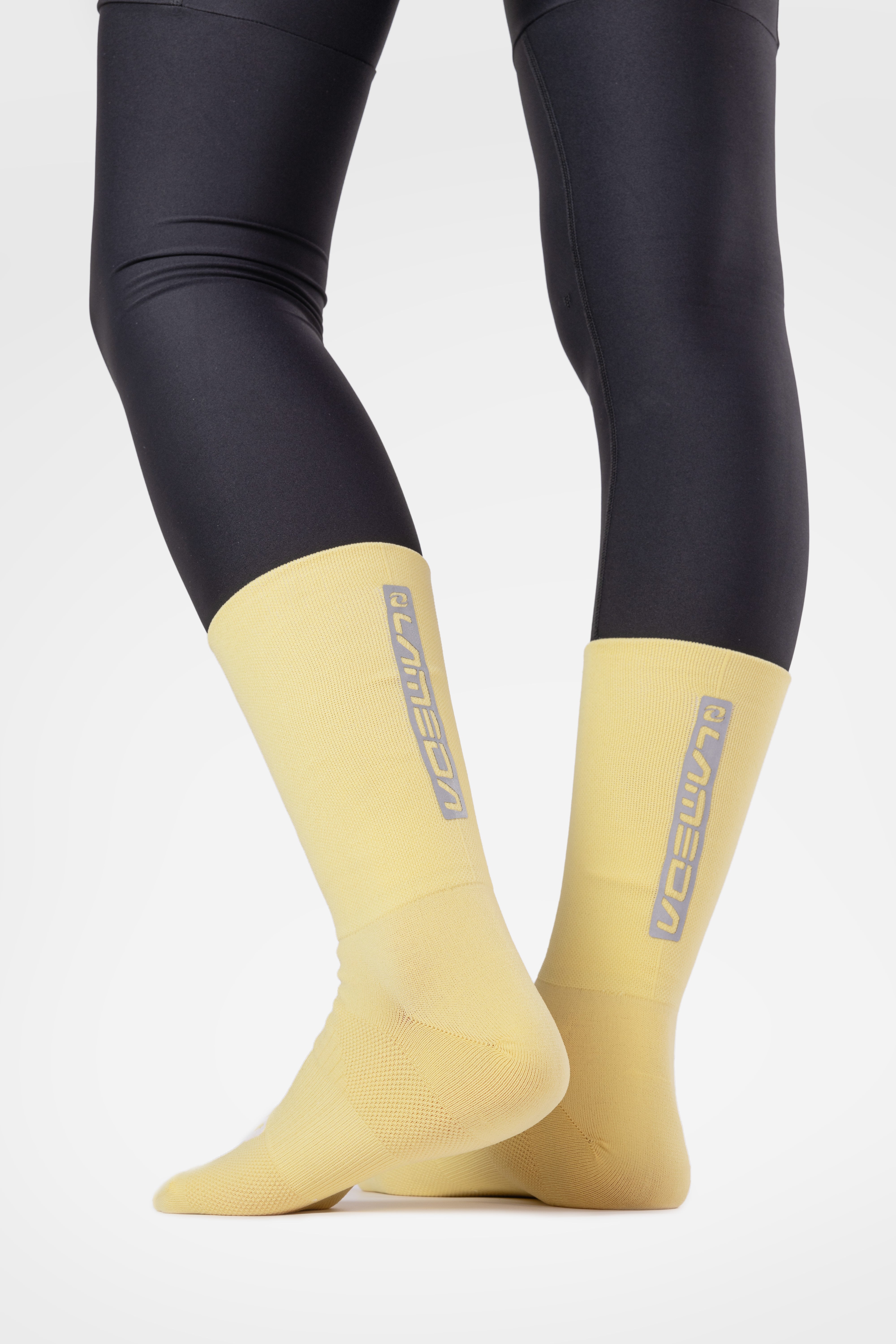 Reflective Socks Yellow Lameda Effibike