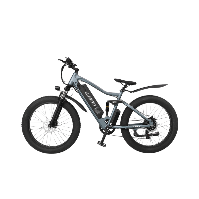 Electric bike on a white background