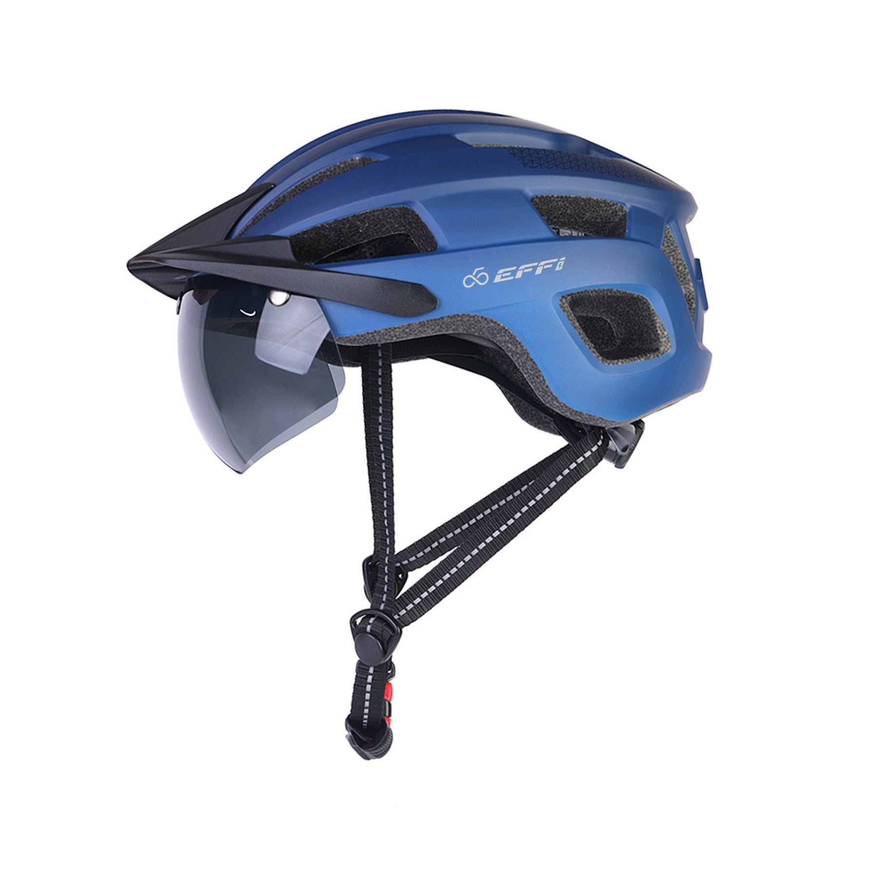 EFFI  Road Bike Helmet With Windproof Sunglasses