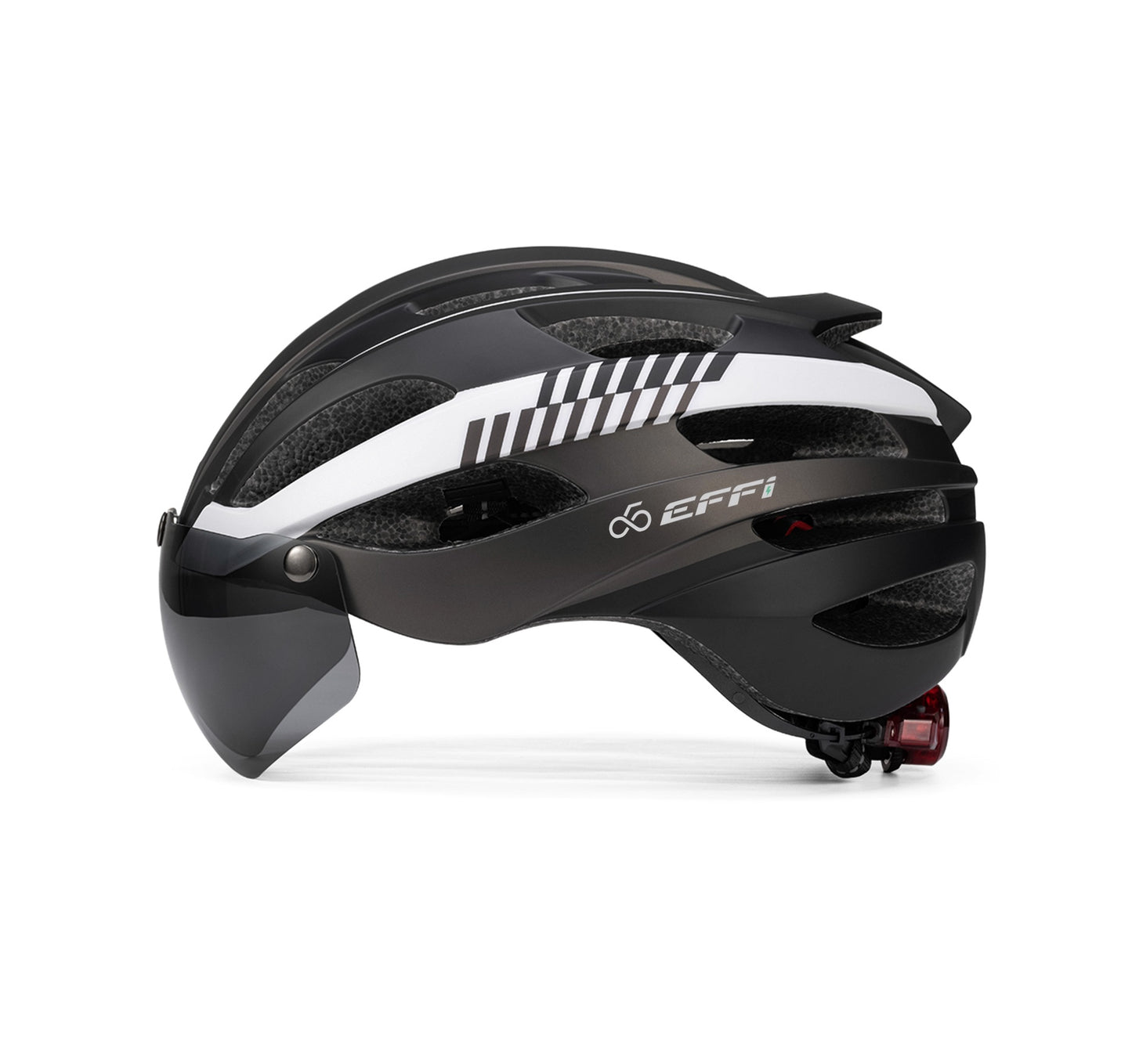 EFFI Light Weight Comfortable Road Bike Helmet With Windproof Sunglasses M/L