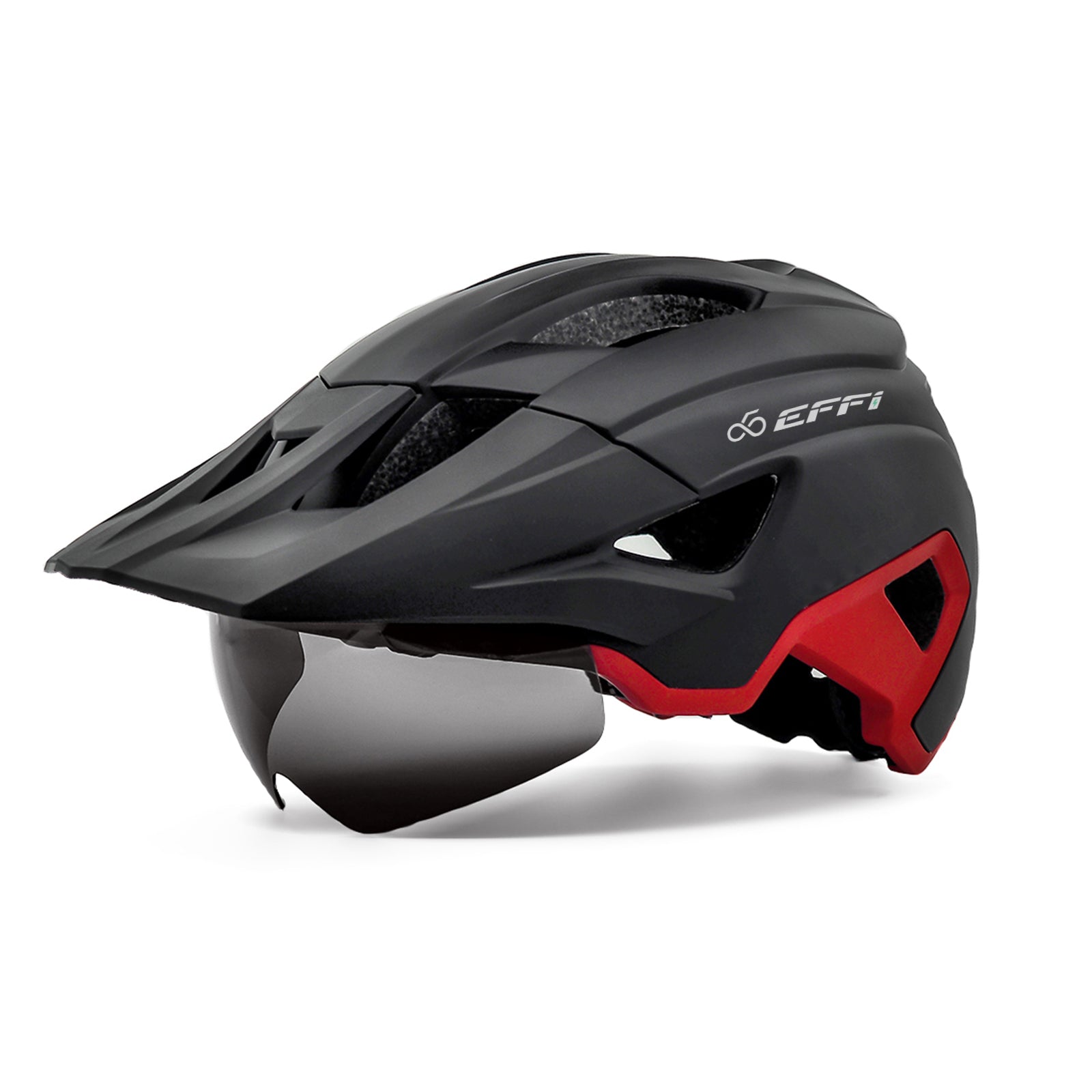 EFFI Bike Helmet With Rear Light M/L