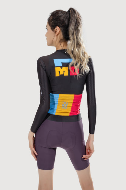 Sparkle, Women's Long-Sleeve Cycling Jersey