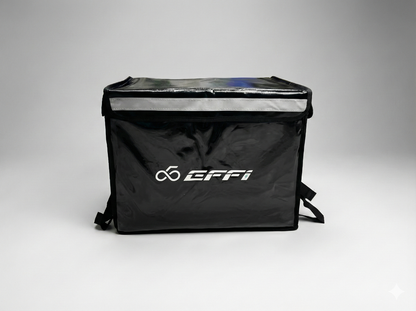 (EUROPE) Effi Black Delivery Bag With Modular Dividers