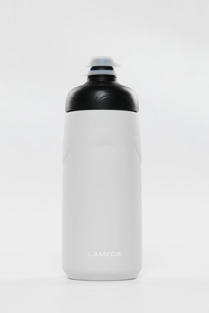 Cycling Water Bottle White Lameda Effibike