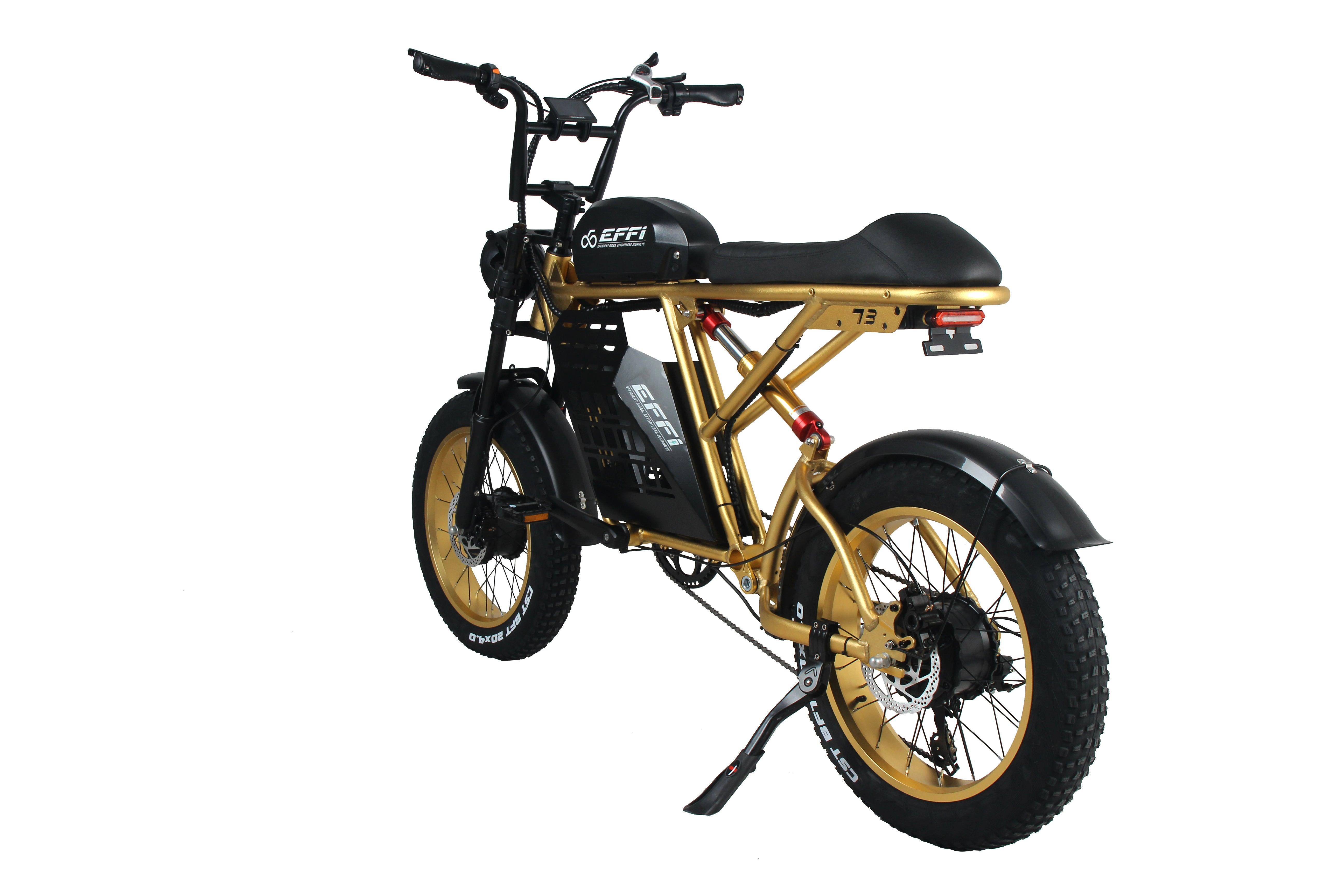 EFFI MDM-S500 Mountain Electric Bicycle gold - EFFI Bike