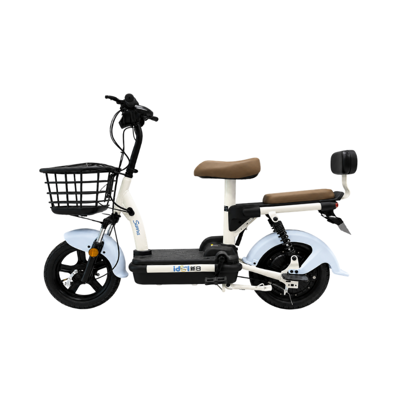 a compact utility electric scooter-bike