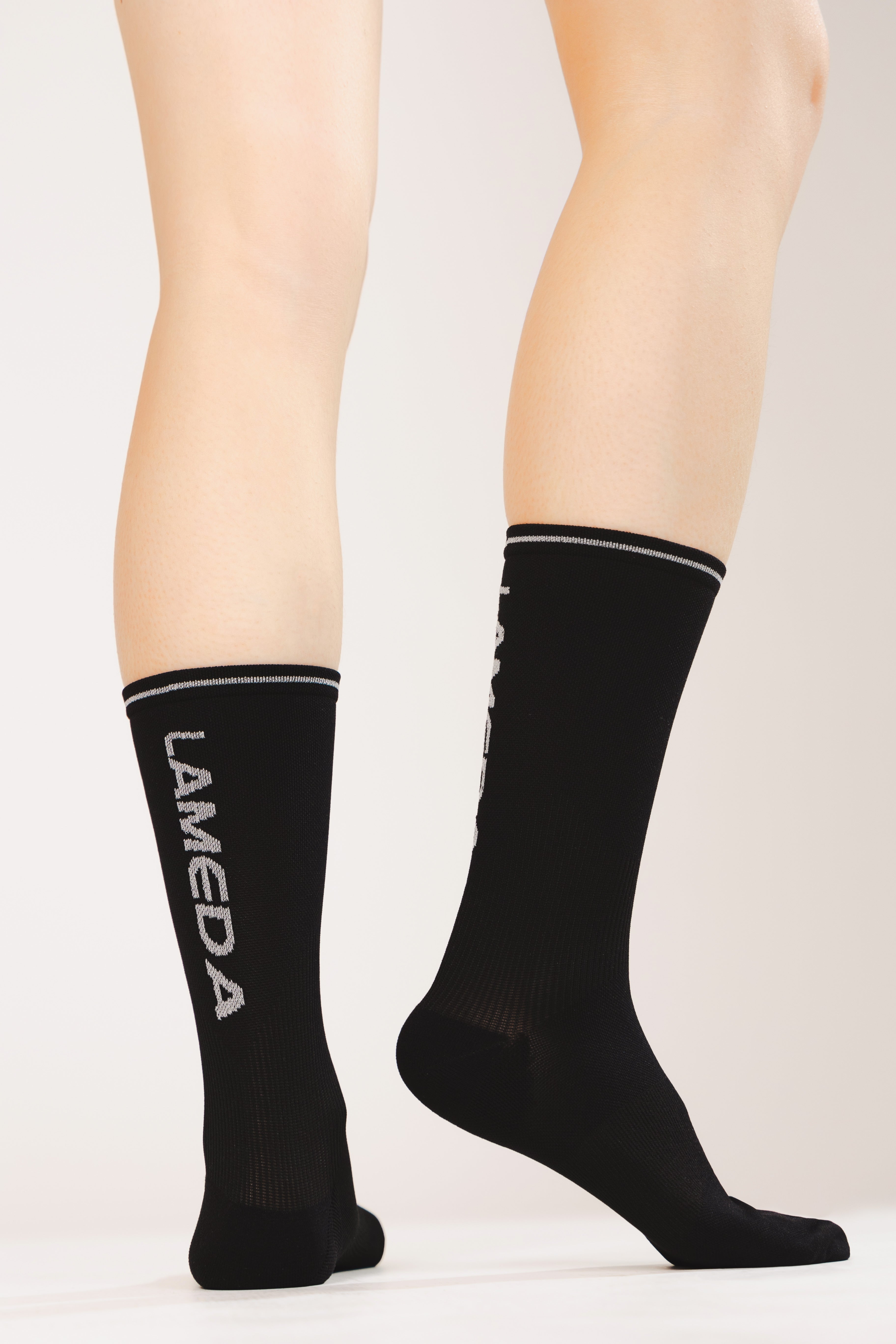 Lanyue Reflective Socks Lameda Black