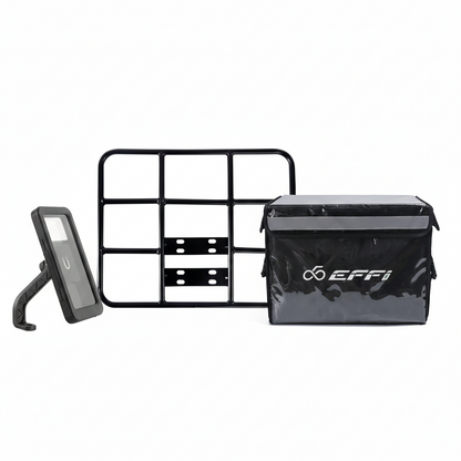 (Europe) Package (Delivery bag + Rack +Phone Holder)