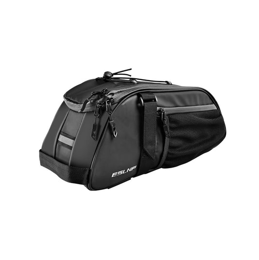 ESLNF Outdoor Riding Bag Large Capacity Bicycle Tail Reflective Waterproof Bag