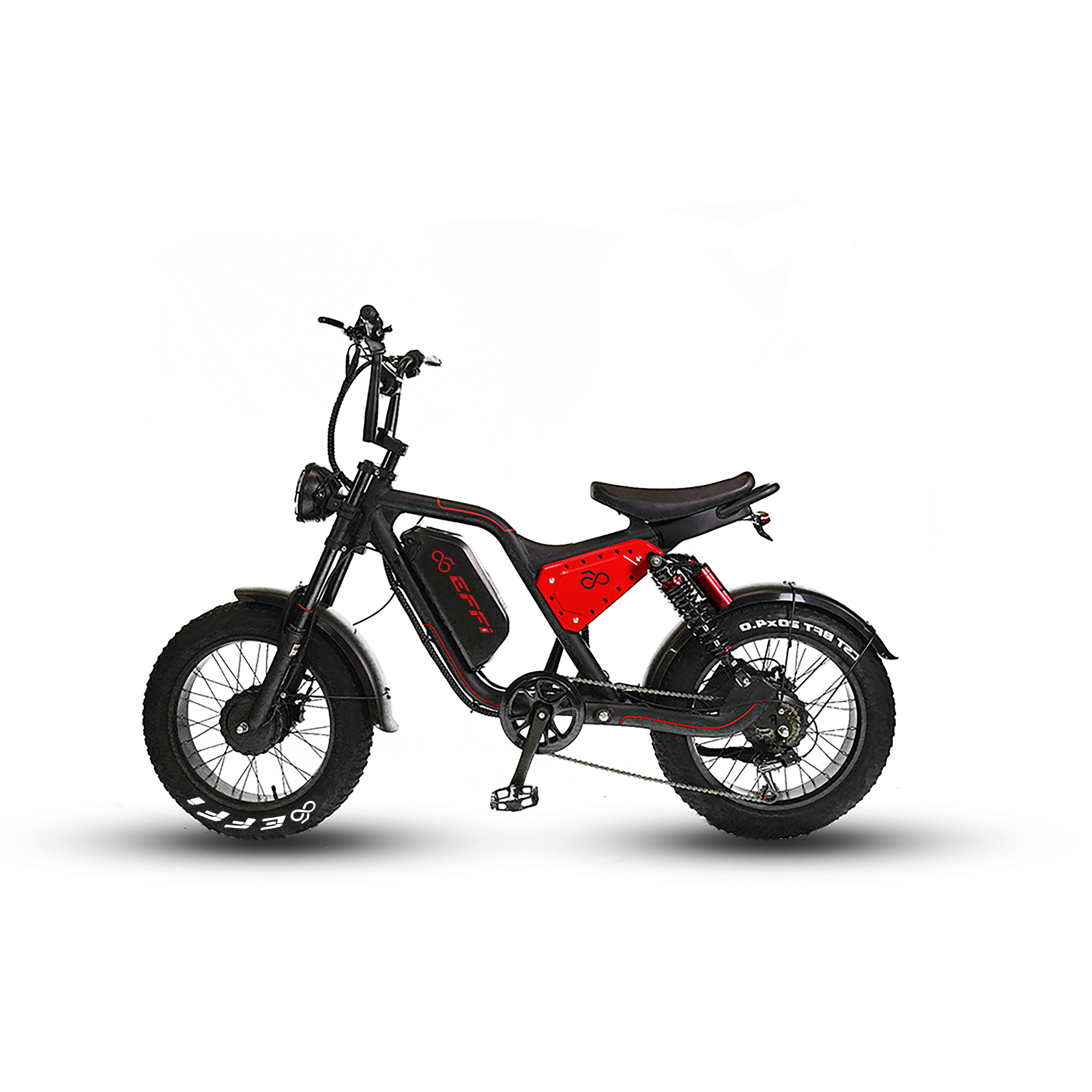 EFFI MDM-S500 Mountain Electric Bicycle red