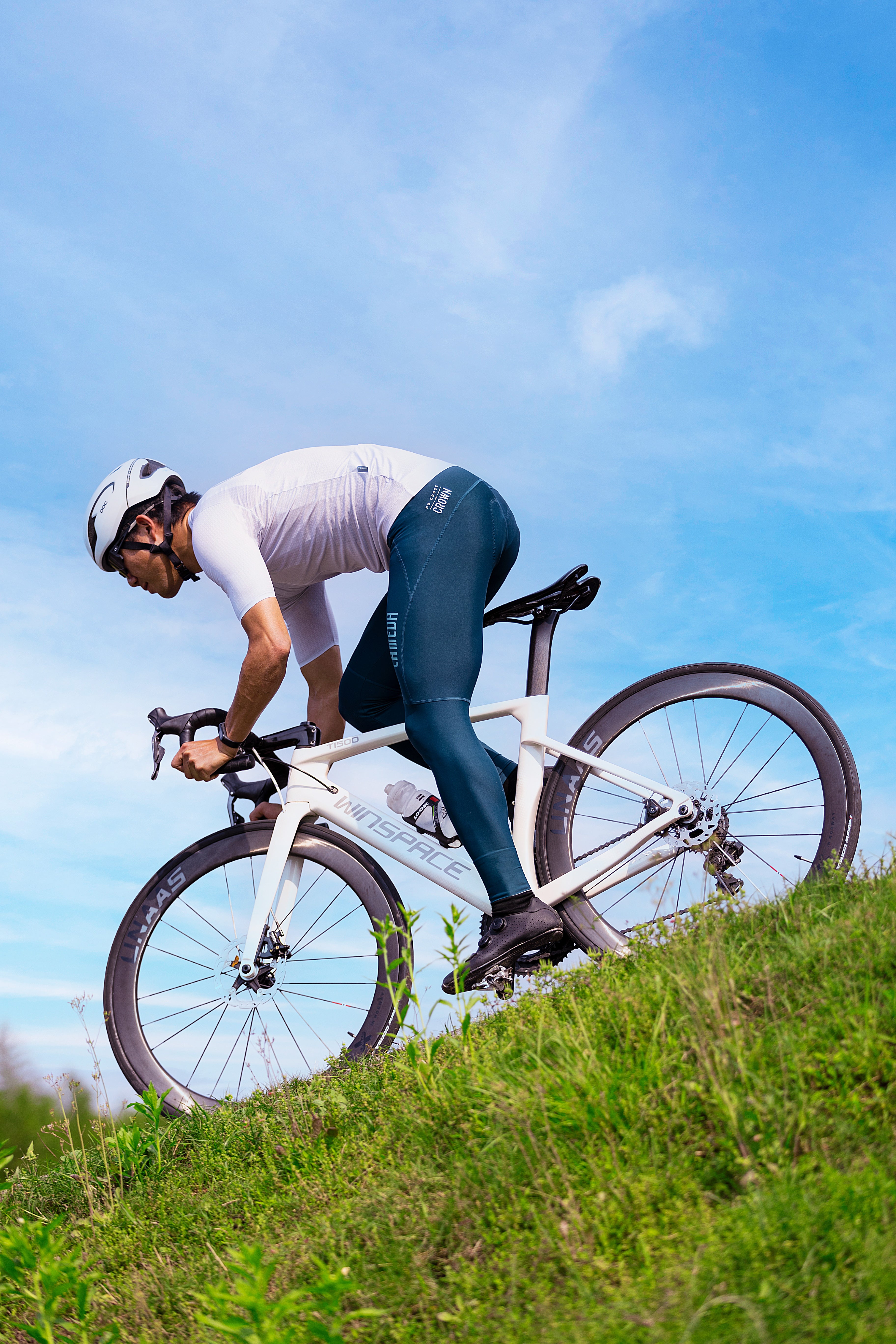 Xuri Bib Cycling Pants Leggings Blue Lameda Effibike